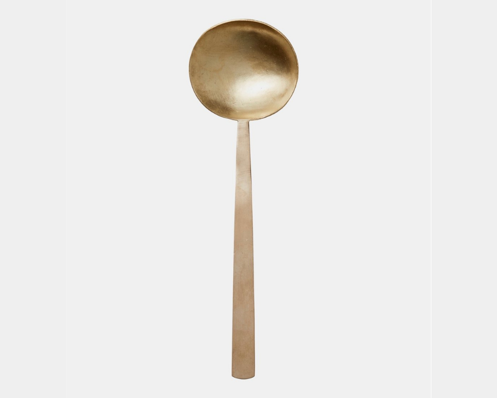 Solid Brass Spoon
